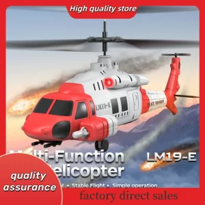 Remote-Controlled Helicopter With Rocket Launchers